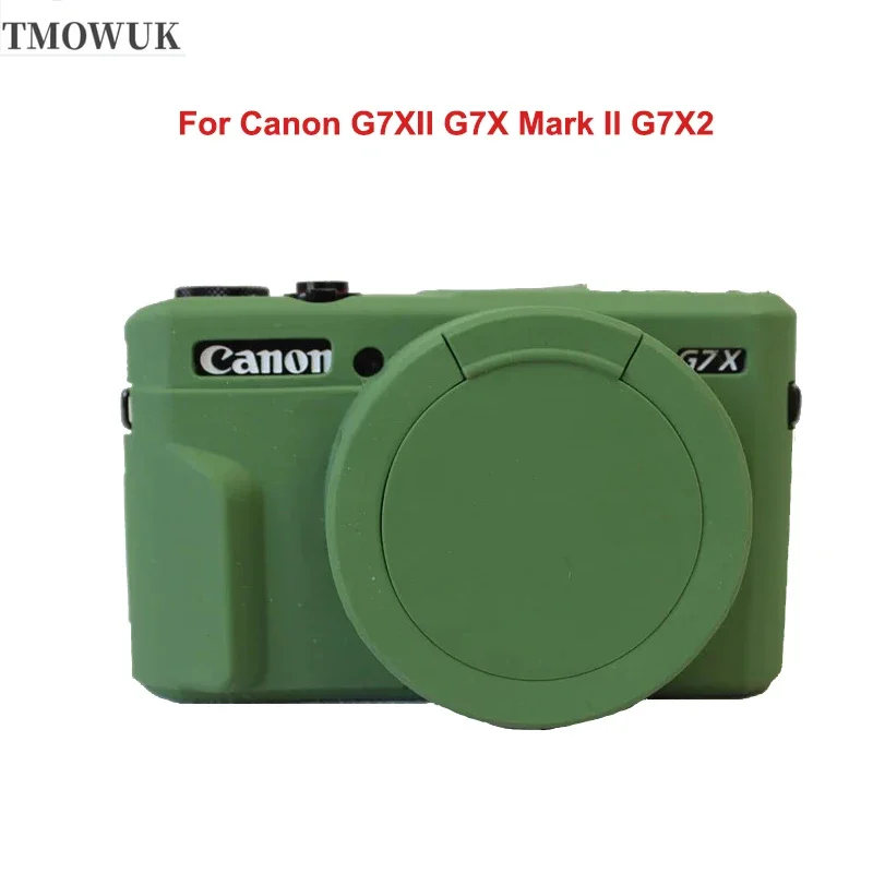 Silicone Case For Canon EOS R R5 R6 M50 G7X Mark II Body Photography Accessories Bag Rubber Cover Protective SLR Camera Soft