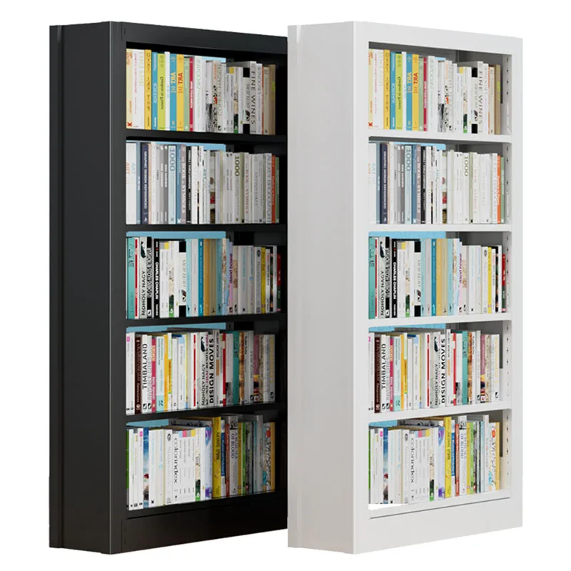Collect Bookcases White Display Minimalist Rack Floor Modern Bookshelf Shelving Organizer Muebles Para El Hogar Room Furniture image 6