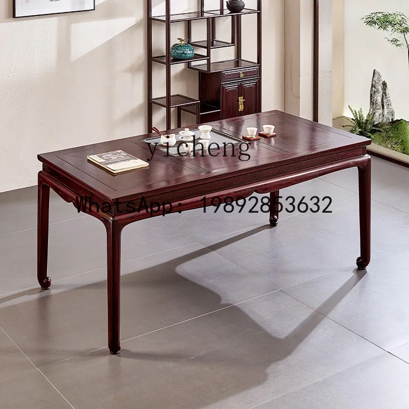 

X4 Wet Tea Brewing Table Chinese Style Solid Wood Kung Fu Tea Table Tea Room Brewing Table