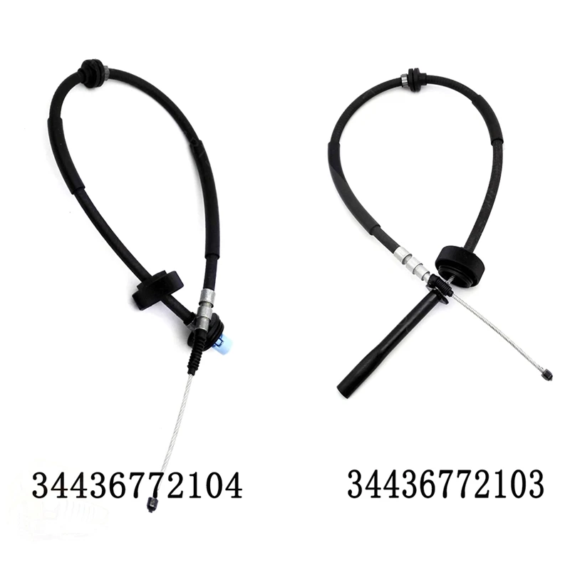 

Car Rear Left & Right Parking Brake Cable Handbrake Cable 34436772104, 34436772103 For BMW X5 X6 2007-2014 Parts Accessories