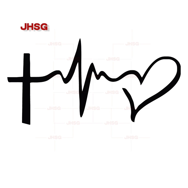 

Car Styling New Fashion Style Decoration Car Accessory Jesus Faith Hope Love Creative Reflective Stickers Car Whole Body Decal