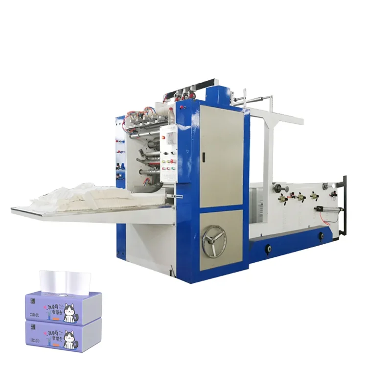 YG Low Price High Speed Fully Automatic Three Line Facial Tissue Making Machine Facial Tissue Machine Production Line