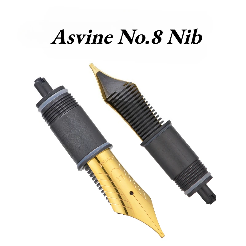 Latest Jinhao High-end Retro Fountain Pen Acrylic No.8 Asvine Nib EF F M Silver Screw in Cap Gift Box School Supplies Stationery
