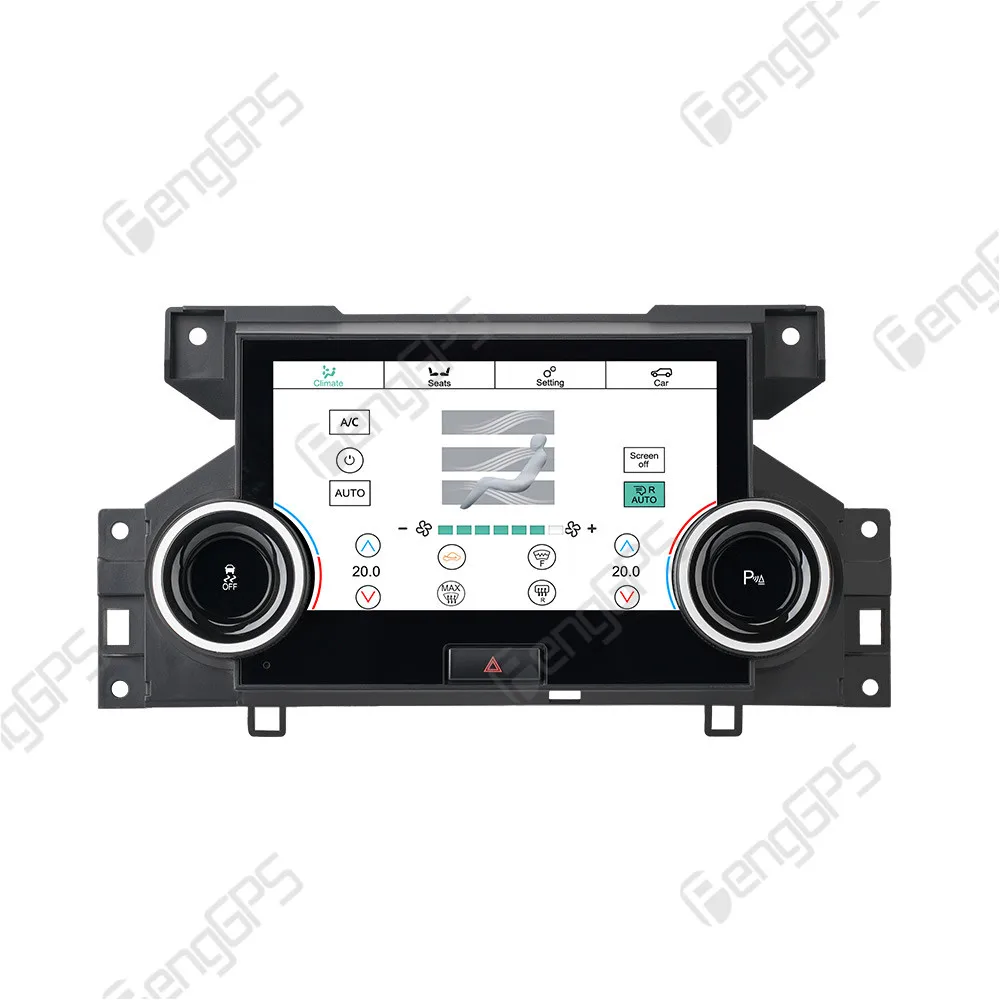 7 Inch Air Conditioning Screen For Land Rover Discovery 4 2010-2016 AC Panel Climate Control LCD Screen HD Touch Stereo Screen