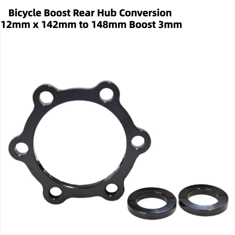 FIFTY-FIFTY Bicycle Boost Rear Hub - 12mm x 142mm to 148mm Boost 3mm  Bike Conversion Spacer Washer