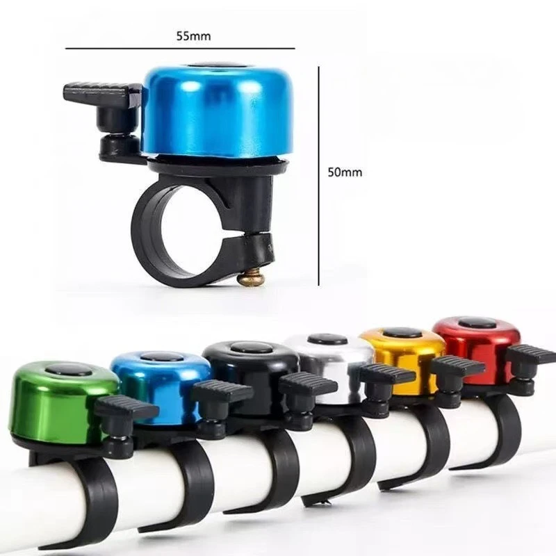 

Bicycle Bell Mountain Bike Aluminum Alloy Horn Children's Bike Scooter Colorful Small Bell Bicycle Bell Accessories