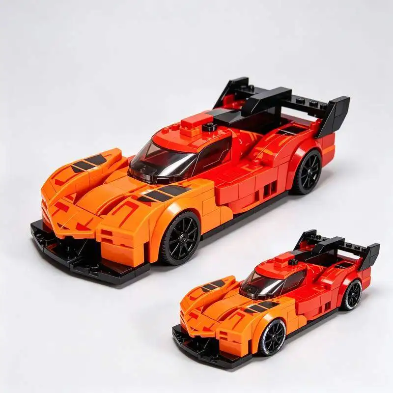303PCS MOC Genesis GMR Hypercar Sports Car Vehicle Model Building Blocks Custom Puzzle Technology DIY Creative Assembly Toy Gift