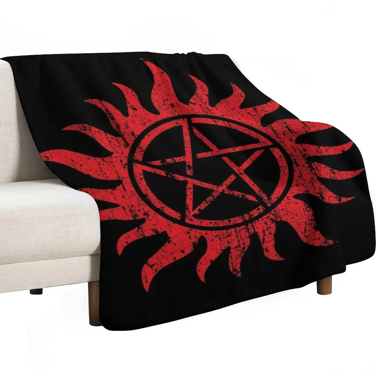 Winchester Symbol Throw Blanket Decorative Beds Comforter Thin Blankets For Baby Decorative Sofa Luxury St Blankets