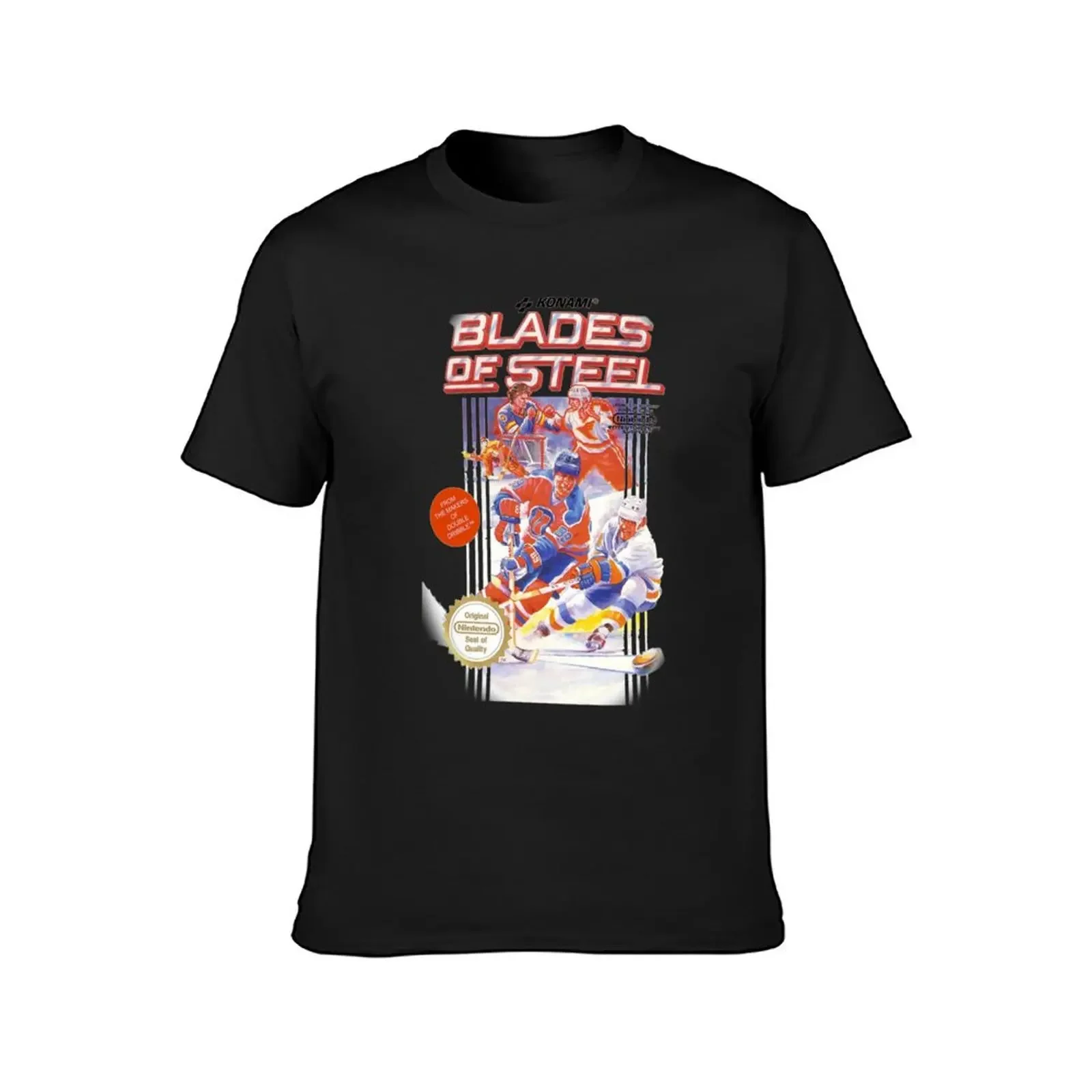 Blades of Steel T-Shirt sweat summer clothes tees mens tall t shirts