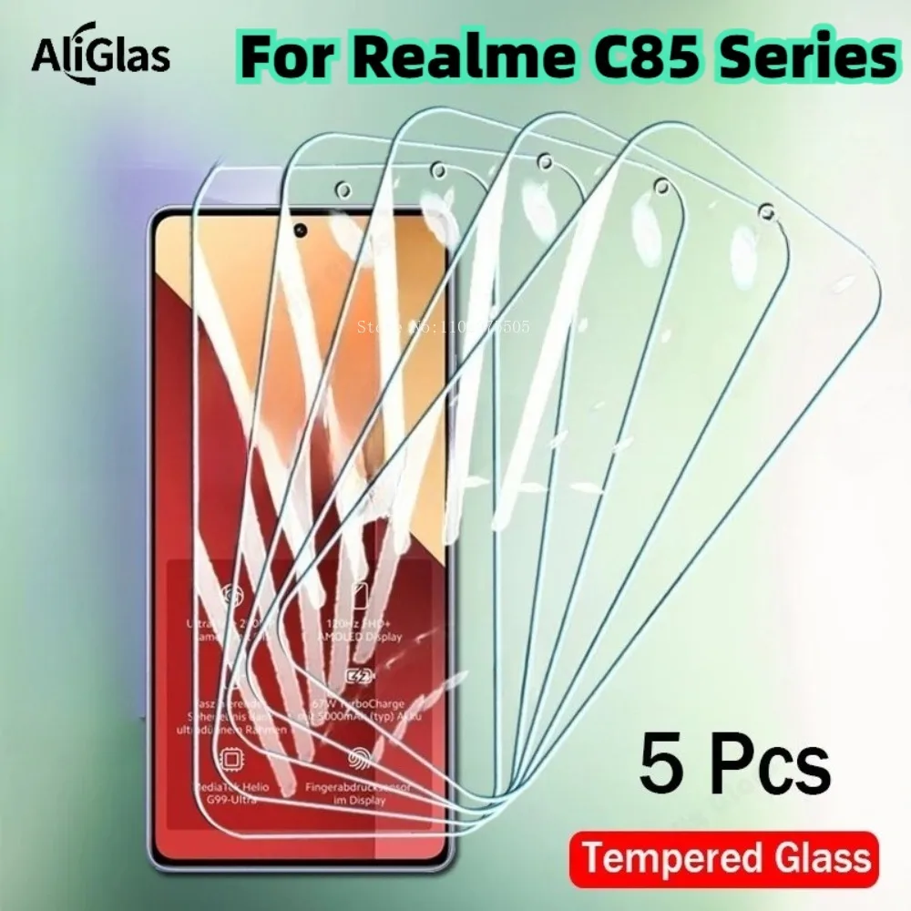 5Pcs Tempered Glass…
