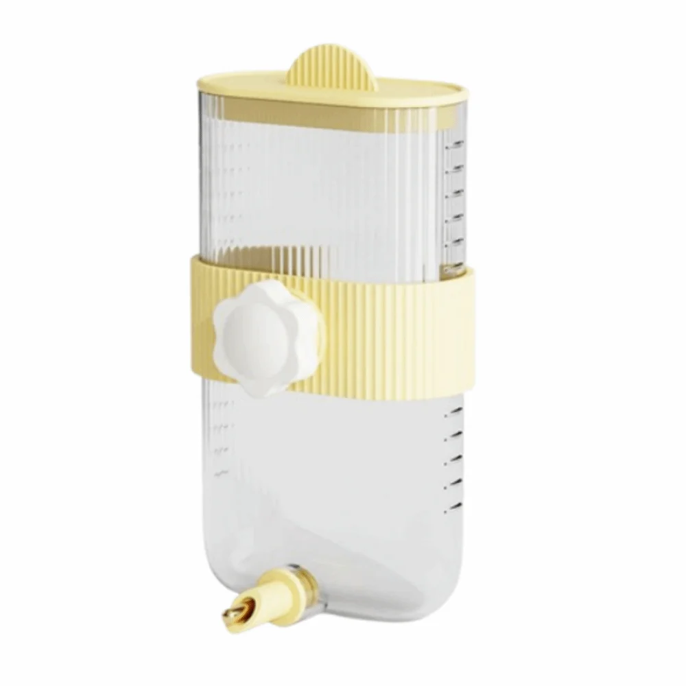 

Wall Mount Bird Water Drinker 360ML No Drip Rabbit Water Dispenser with Scale Portable Parrot Water Bottle Cage Accessories