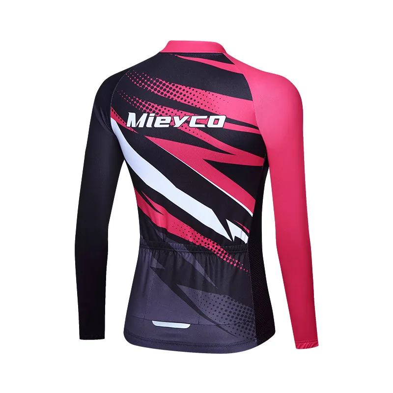 Summer Cycling Jersey For Women Outfits Spring and Autumn Breathable Long-Sleeved Bicycle Tops New Road Bike Clothing Equipment