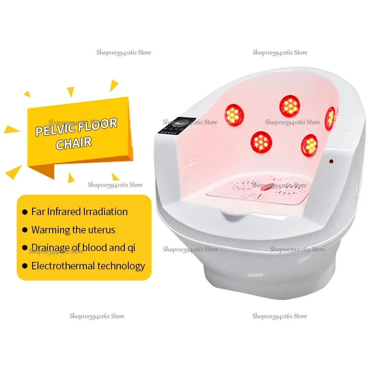 Pelvic Floor Muscle Repair Chair Graphene Far Infrared Magnetic Therapy Sitting Moxibustion Chair Healthy Machine