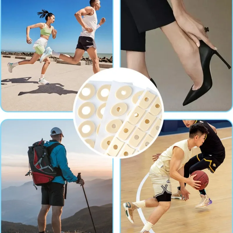 60pcs Self-Adhesive Callus Cushions for Feet, Corn Remover Pads for Toe Blister Bunion Wart Pain Relief Protective Gel Pads view 3