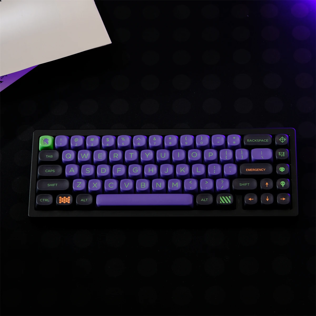 Imagem -03 - Gmk Teclado Mecânico Keycaps Pbt Keycaps Dye Sublimation Switches mx Gmk Mecha01 Perfil Moa 126 Chaves