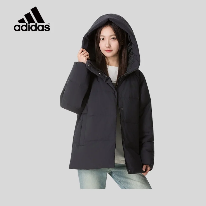 Adidas Down Ropa Deportiva de Invierno 2026 para Mujer, Chaqueta de Plumón para Exteriores LE4959
