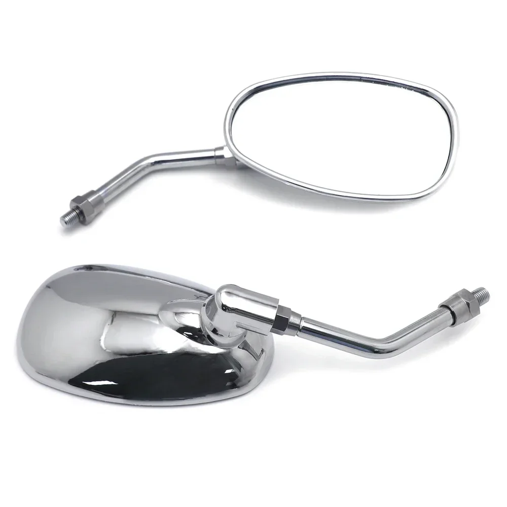 10mm Reverse Racing Mirrors For Yamaha Road Star 1600/1700  V-Star 1100/1300  Royal Star Motorcycle Parts