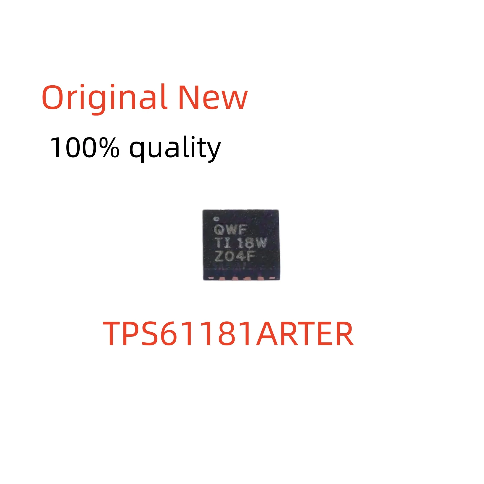 100% New TPS61181ARTER White LED (WLED) Backlight Driver 6-Channel LED Driver IC for Laptop/Notebook Displays WQFN-16-EP3x3