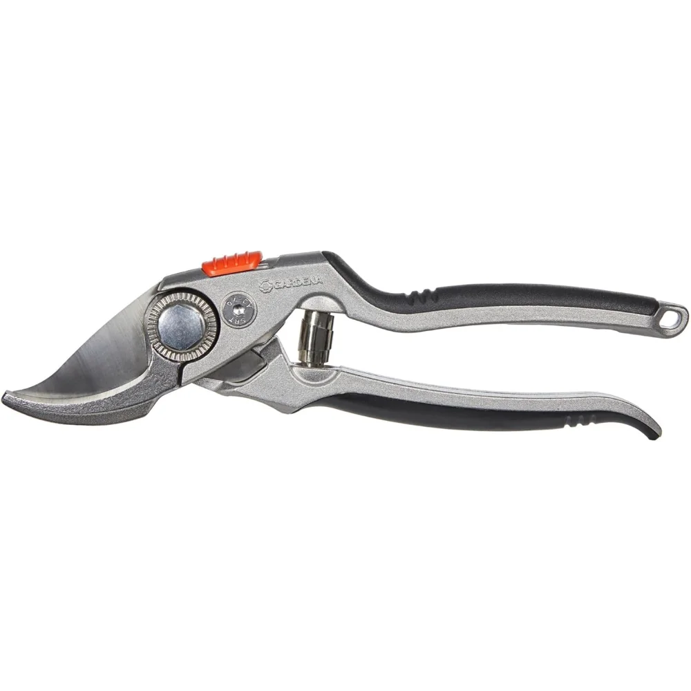 8702 Aluminium Secateurs: Premium Bypass Pruner for Thicker Branches - Robust Handles, Replaceable Blade, Max. Cut 1