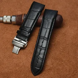 Genuine Leather Watch Band for Tissot 1853 Couturier T035410 T035617 Comfortable Watch Strap Accessories 22 23 24mm Wristband