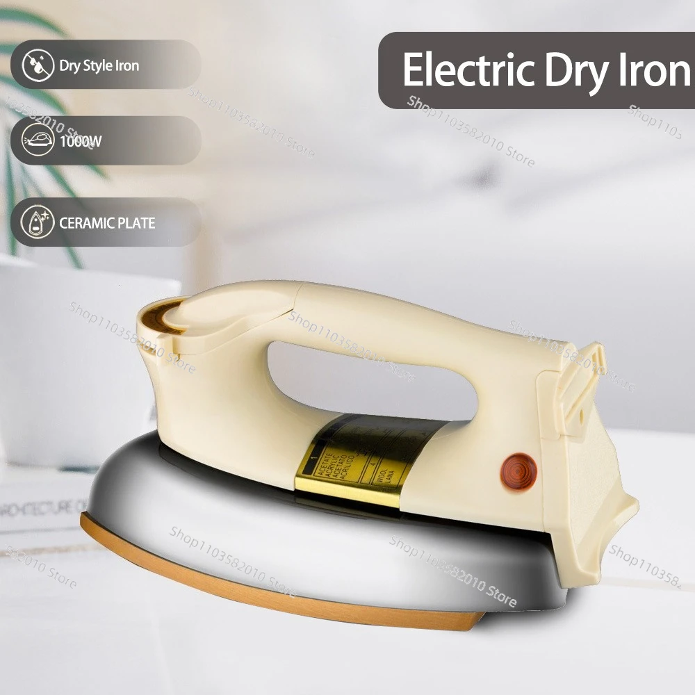 

Household dry electric iron steamless electric iron 1000W 6-speed temperature adjustment