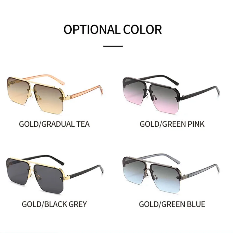 Women\'s Fashion Square Sunglasses Woman Vintage Luxury Brand Designer Black Glasses Sun Glasses For Female UV400 Eyewear