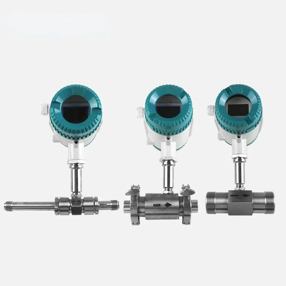 remote digital display lwgy turbine cryogenic liquid water gas flow meter 4-20ma modbus HOT SALES