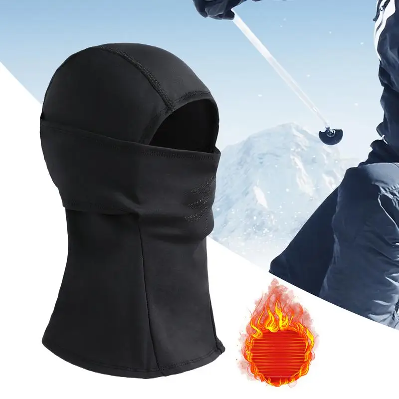 Couvre-visage intégral coupe-vent pour le cyclisme, écharpe de ski, protection contre les temps froids, sourire, plus chaud, hiver