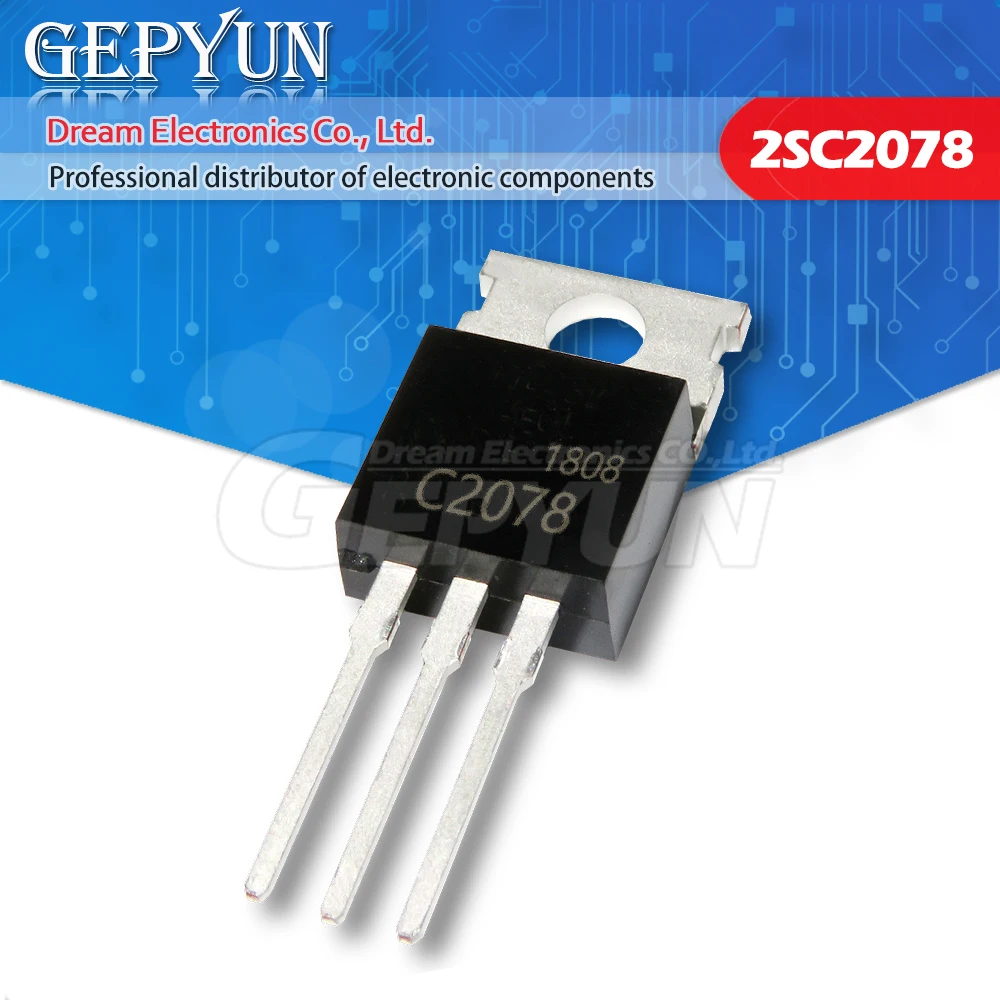 10PCS C2078 TO220 2SC2078 TO-220 2078 3A 80V