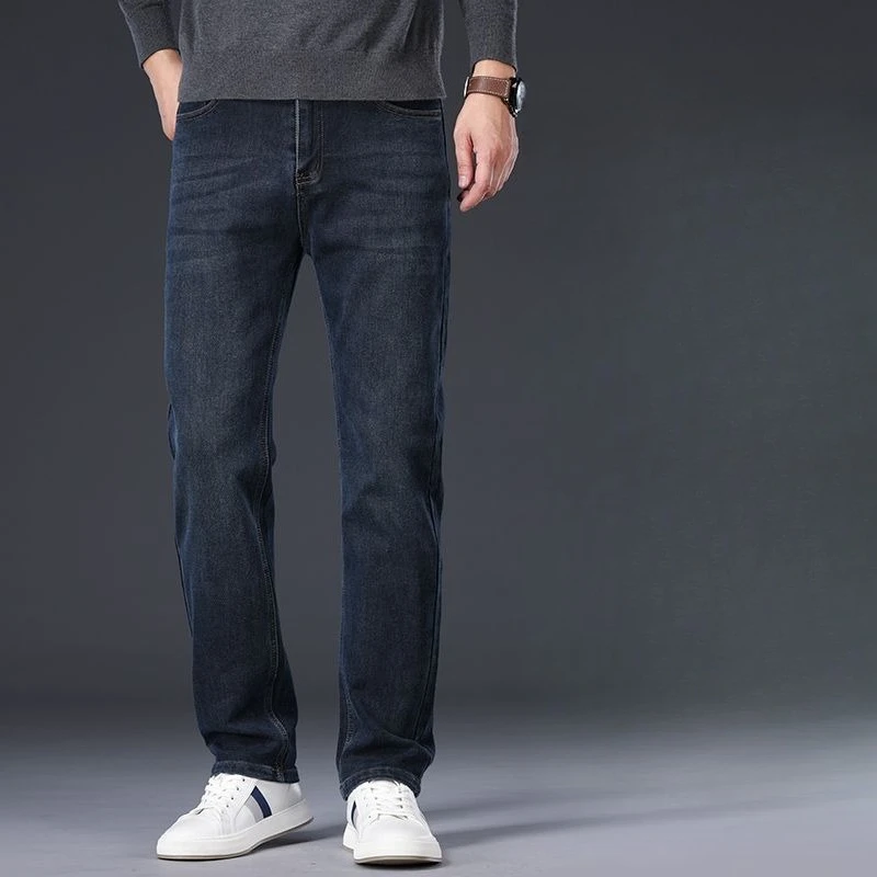 الجينز الرجالي الجديد لخريف وشتاء عصري ومريح ومتعدد الاستخدامات وأكثر مبيعًا للرجال الجينز للرجال #4