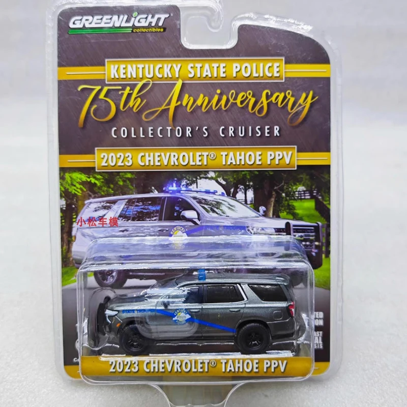 

Greenlight 1:64 2023 Chevrolet's TAHOE PPV Police Alloy Car Model Static Collection Decorated Holiday Gifts Toys