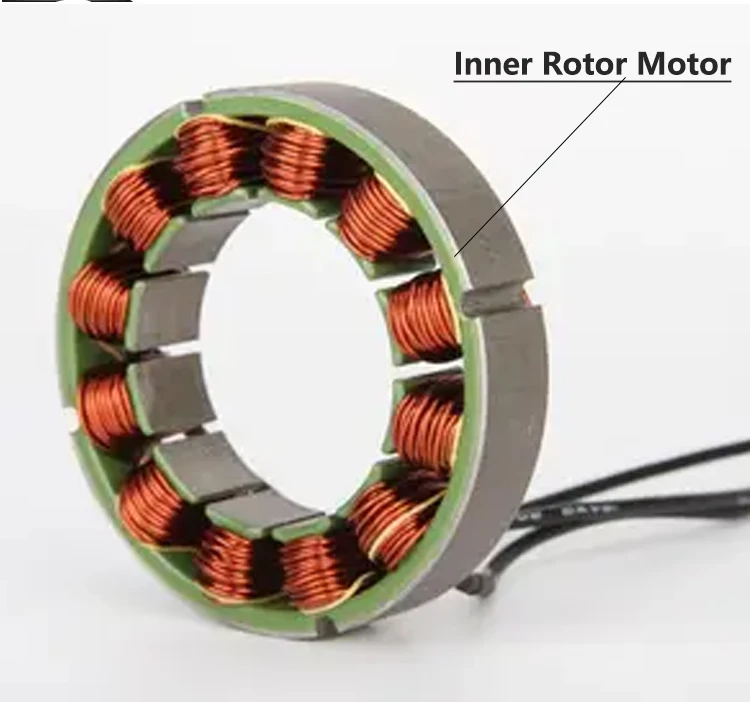 2026年製 24V 48V 60V 800W ブラシレスDCモーター コイル内蔵型および外付け型ステーター フレームレスモーター