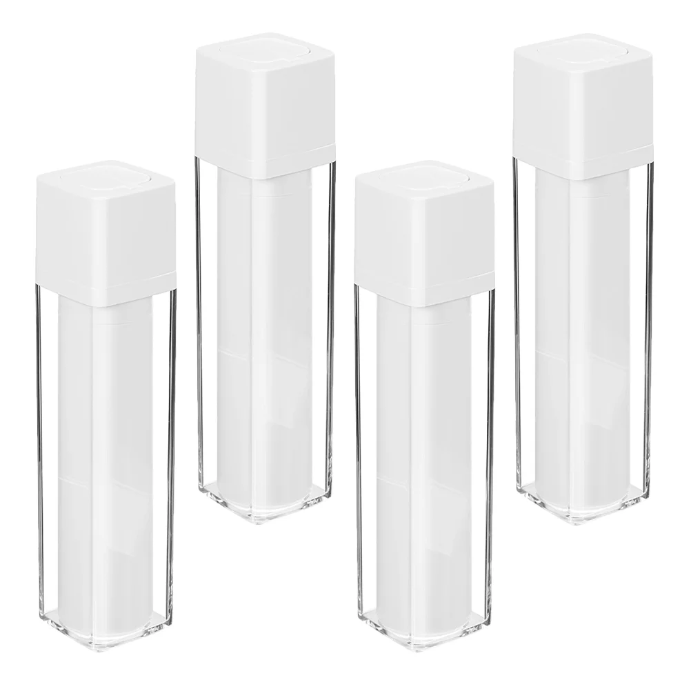 

4 Pcs Container Rotary Vacuum Bottle Travel Pump 1600X340X340CM Plastic Containers Cream