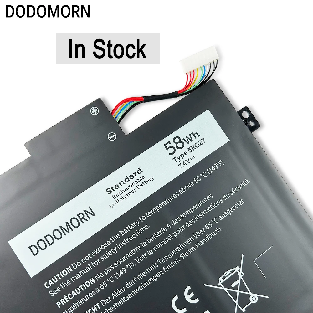 Imagem -04 - Dodomorn-bateria do Portátil para Dell Notebook Substituir Peças Dell Inspiron 7437 N7437 14hd2608t 14hd1508 14 7000 P42g001 0c4mf8 5kg27