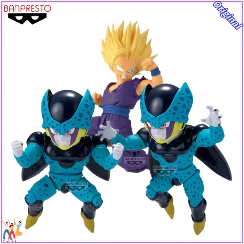 【Pre Sale】BANDAI BANPRESTO MATCH MAKERS DRAGON BALL Z  Son Gohan/Cell Model Gift