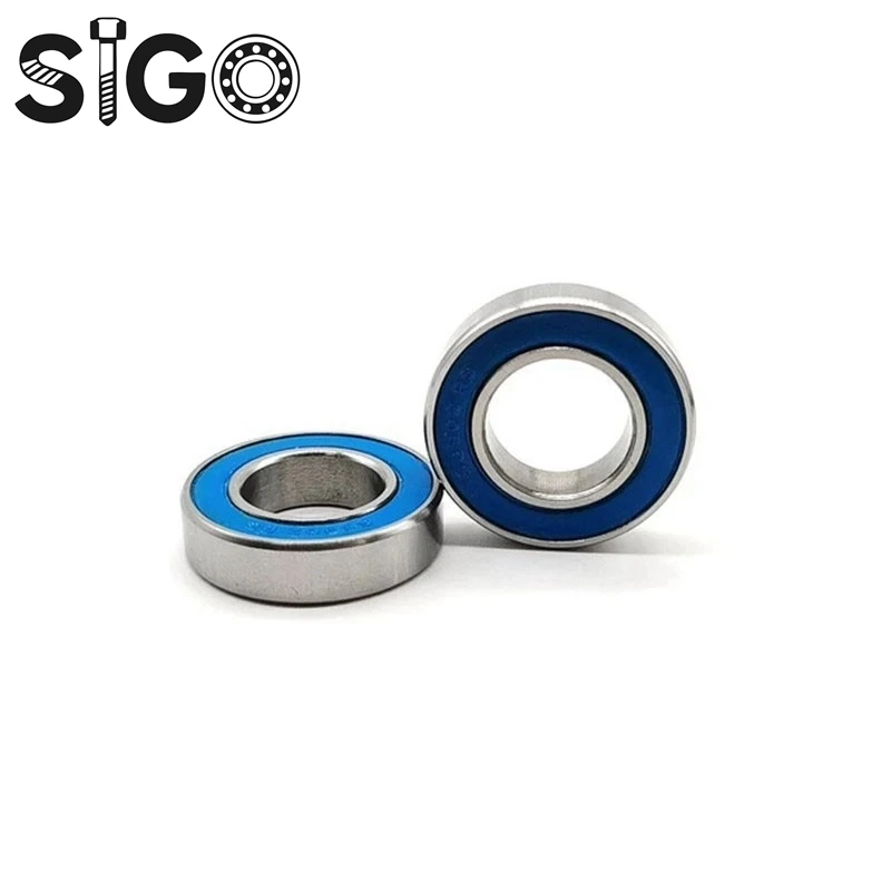 10PCS MR126RS 6x12x4 Mm Bearing ABEC-7 Hobby Electric RC Car Truck MR126 RS 2RS Ball Bearings MR126-2RS Blue Sealed