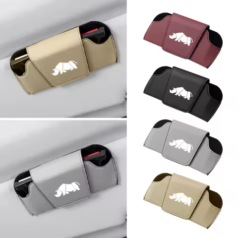 Car Sun Visor Sunglasses Case Glasses Organizers Box For Suzuki Grand Vitara SX4 Swift Jimny Kizashi Liana X-Lander Celerio