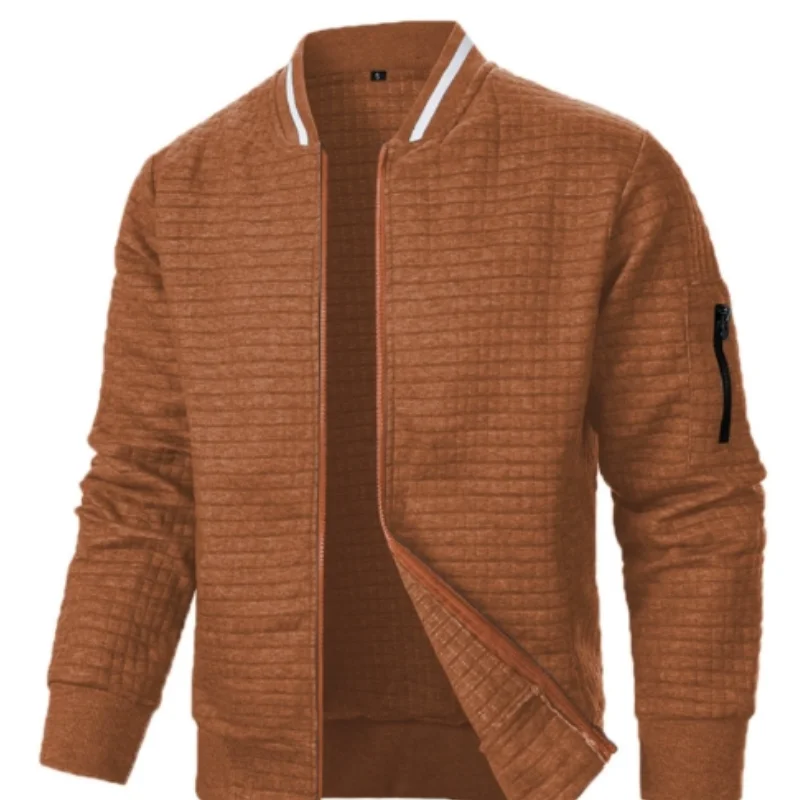 

Mens Lightweight Jacket Casual Bomber Jacket Varsity Coat With Pockets Fashion Casual Men Clothing B0056