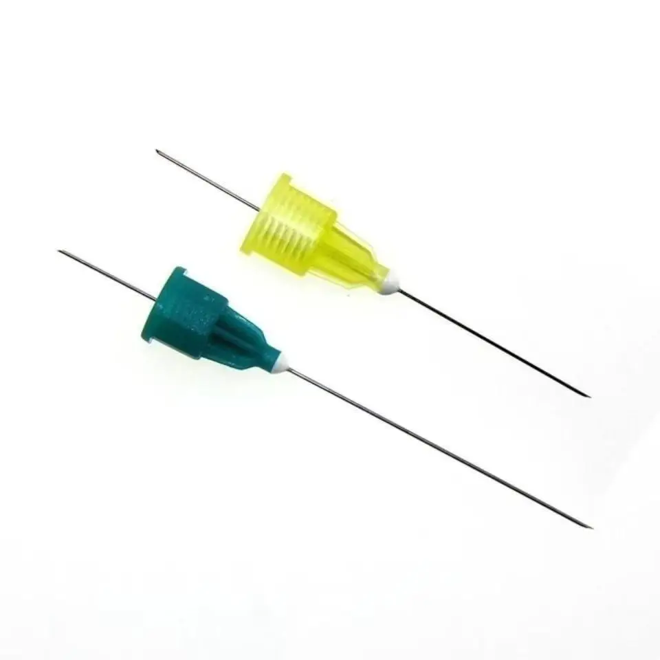 100pcs/Box Disposable Cartridge Pack Plastic Hub Dental Anaesthesia Needle Tips Made 21MM 25MM Irrigation Syringe Tips - Image 2