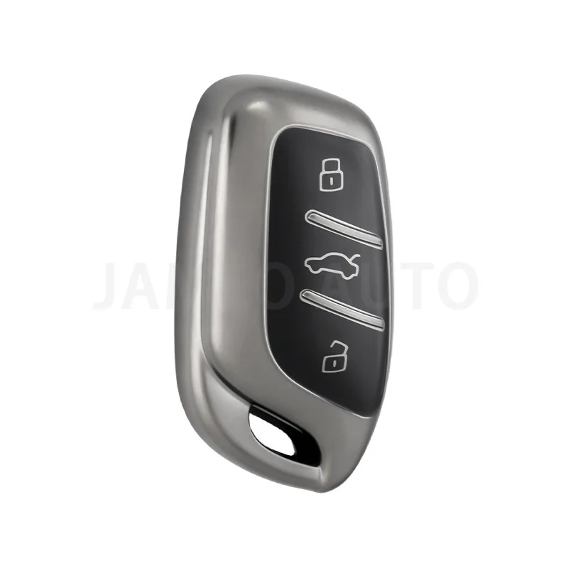 For MG ZS for MG6 EV EZS HS EHS for Roewe RX5 I5 I6 RX3 RX8 ERX5 Car Key Case Cover Shell Fob Key Holder Accessories