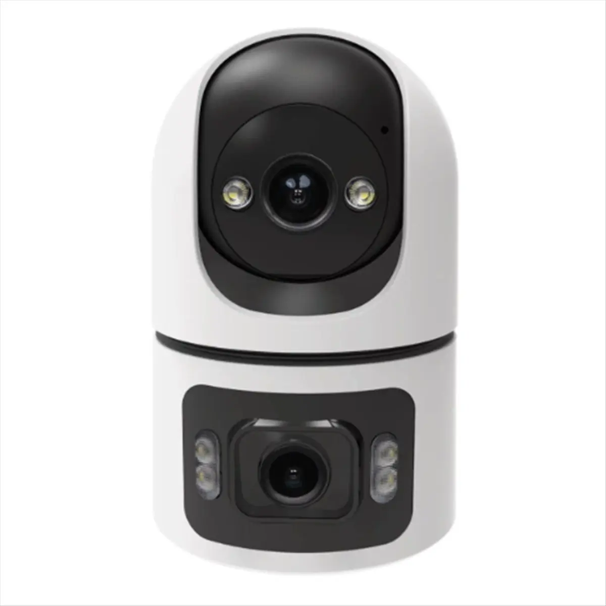 【NEW)N93R】 Tuya WiFi Indoor Smart Camera 4MP Dual Screen Lens 2.4G/5G Infrared Night Vision Motion Detection Auto Track