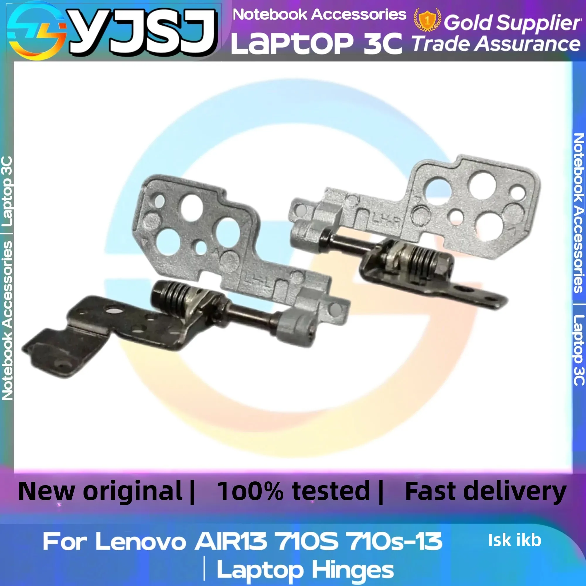 

New GENUINE Original Laptop Hinges For Lenovo AIR13 710S 710s-13 ISK 710s-13IKB LCD Screen Hinge LCD shaft