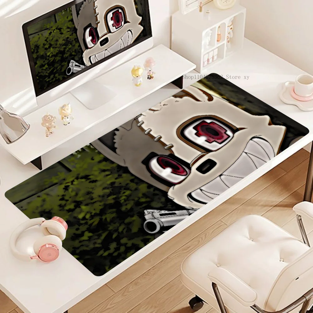 1pc Hot Blood Animation Gleipnir Non-slip Mouse Pad Suitable For Office Computers Laptops E-sports Game Desk Mats XXL Keyboard