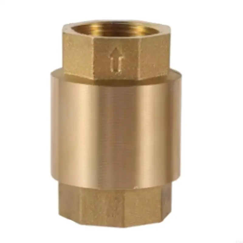M7DA Brass Female Thread Inline Spring Check Valves Replacement Single Way Connector Water Non Return Valves DN20/DN15