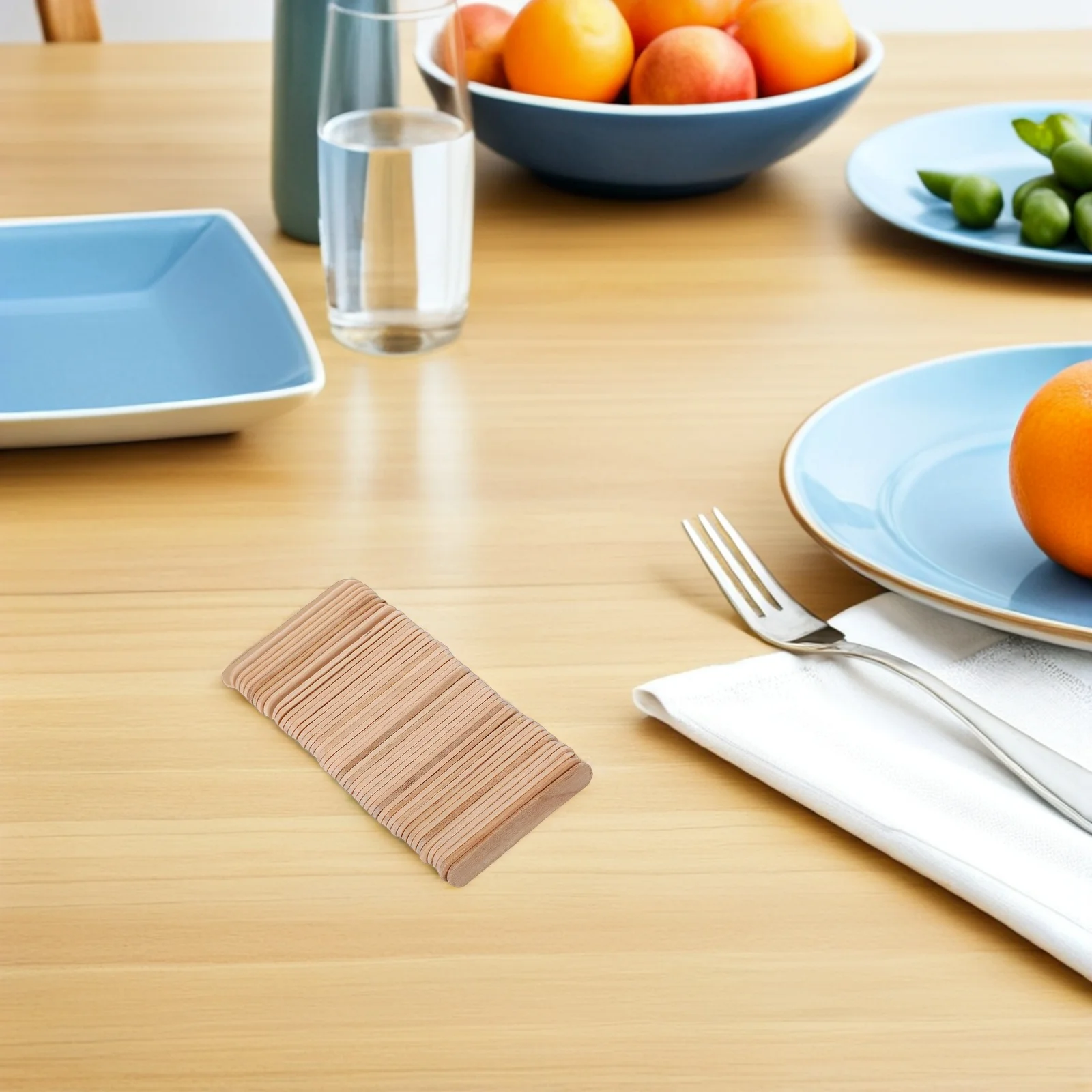 

600pcs Wooden Craft Mini Popsicle Sticks For Diy Art Projects Classroom Supplies Plant Label Sticks Stirring Woodcraft