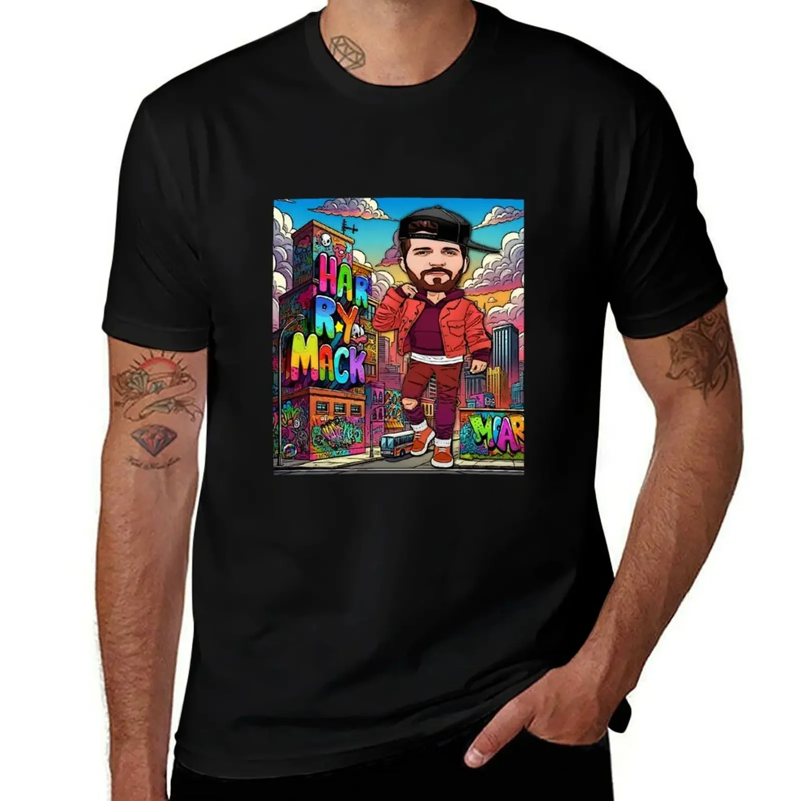 

Harry Mack workin the streets T-Shirt plus size tops kawaii clothes summer 2025 vintage t shirt men