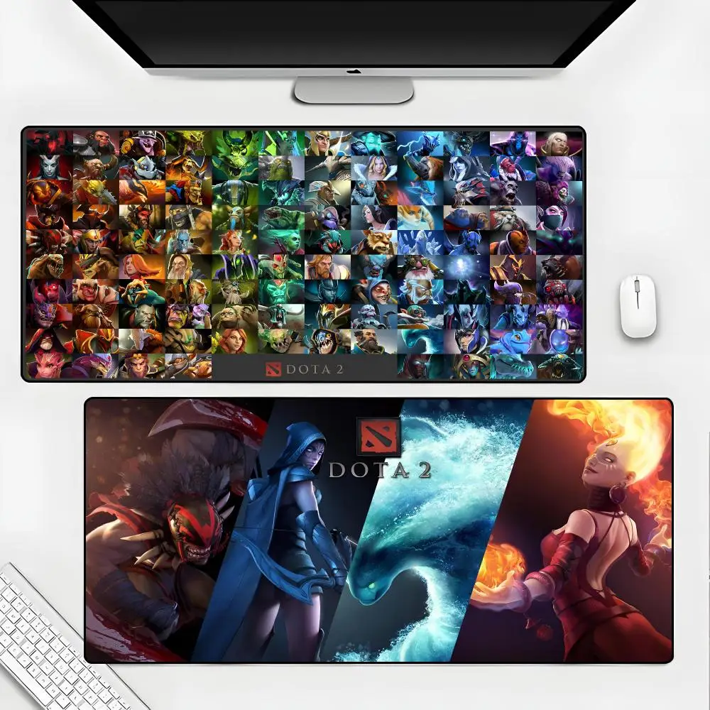 Game D-DOTA 2 Mouse Pad Rubber Mat Laptop Xxl Mousepad Notebook Gamer Computer Table Gaming Accessories