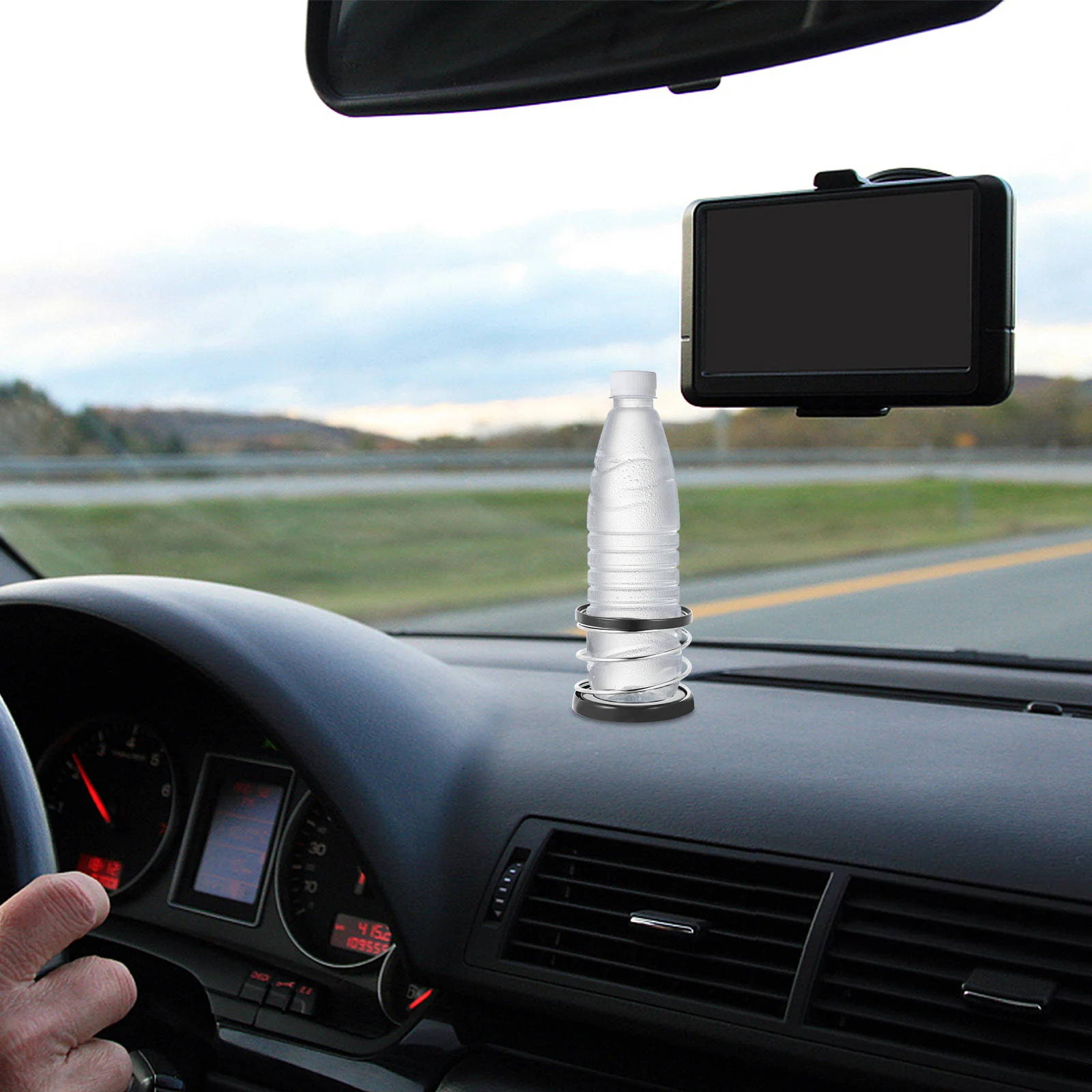 

2 шт. автомобильный держатель для напитков, пружинный держатель для стаканов, стабильное крепление для автомобилей, грузовиков, внедорожников, стеллаж для хранения напитков, автомобильные подстаканники