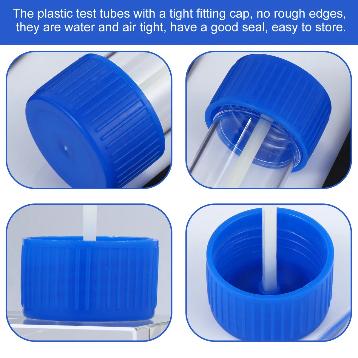 

10pcs Sampling Cup Plastic Specimen Container Stool Urine Test Storage Waterproof Airtight Portable Heat Resistant Smooth