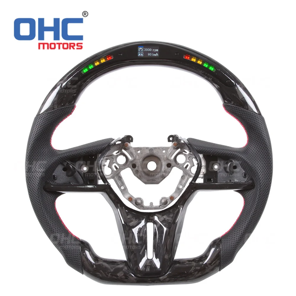 

Suitable for Nissan GTR assembly NISMO forged carbon fiber LED car steering wheel